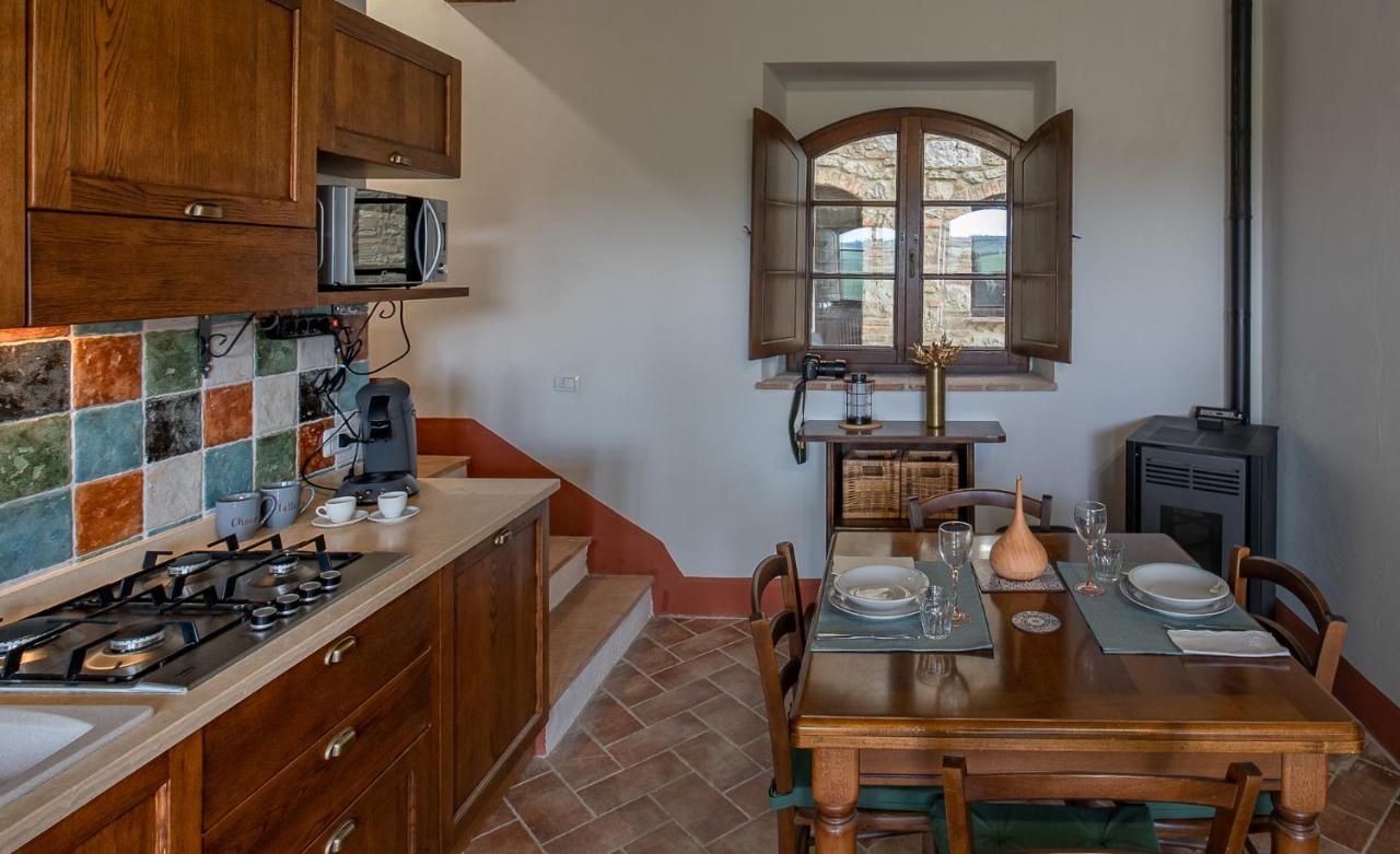 Podere Fossaccio Casa Pino Asciano Ngoại thất bức ảnh