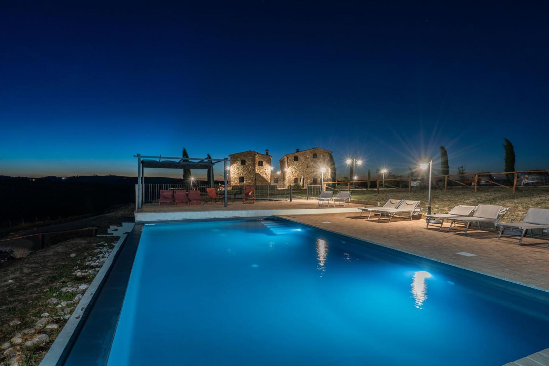Podere Fossaccio Casa Pino Asciano Ngoại thất bức ảnh