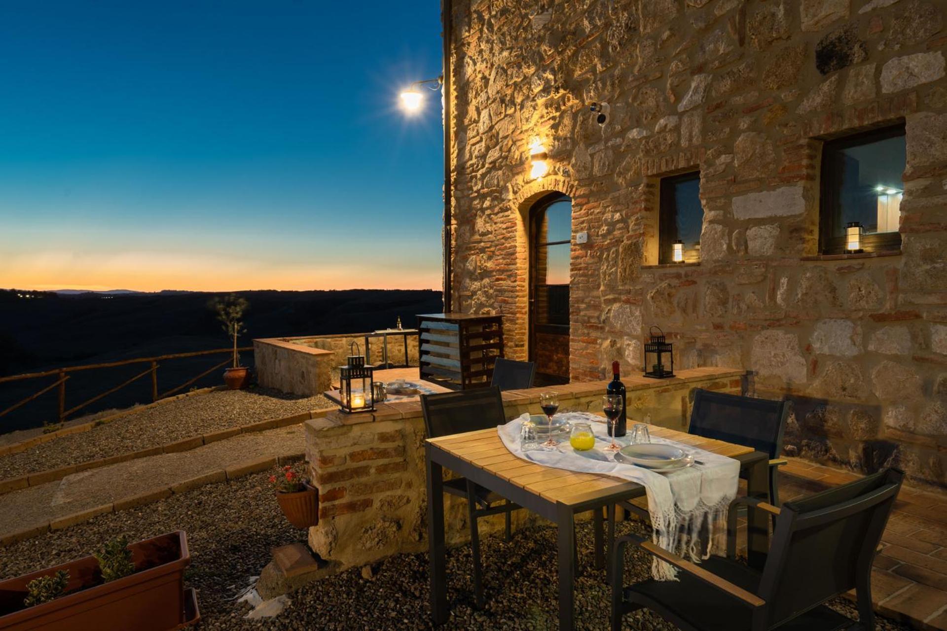 Podere Fossaccio Casa Pino Asciano Ngoại thất bức ảnh