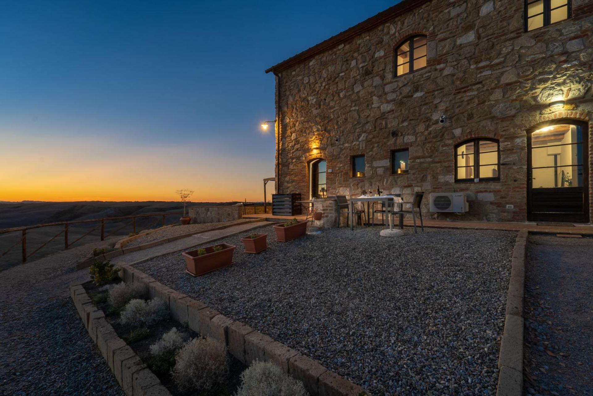 Podere Fossaccio Casa Pino Asciano Ngoại thất bức ảnh