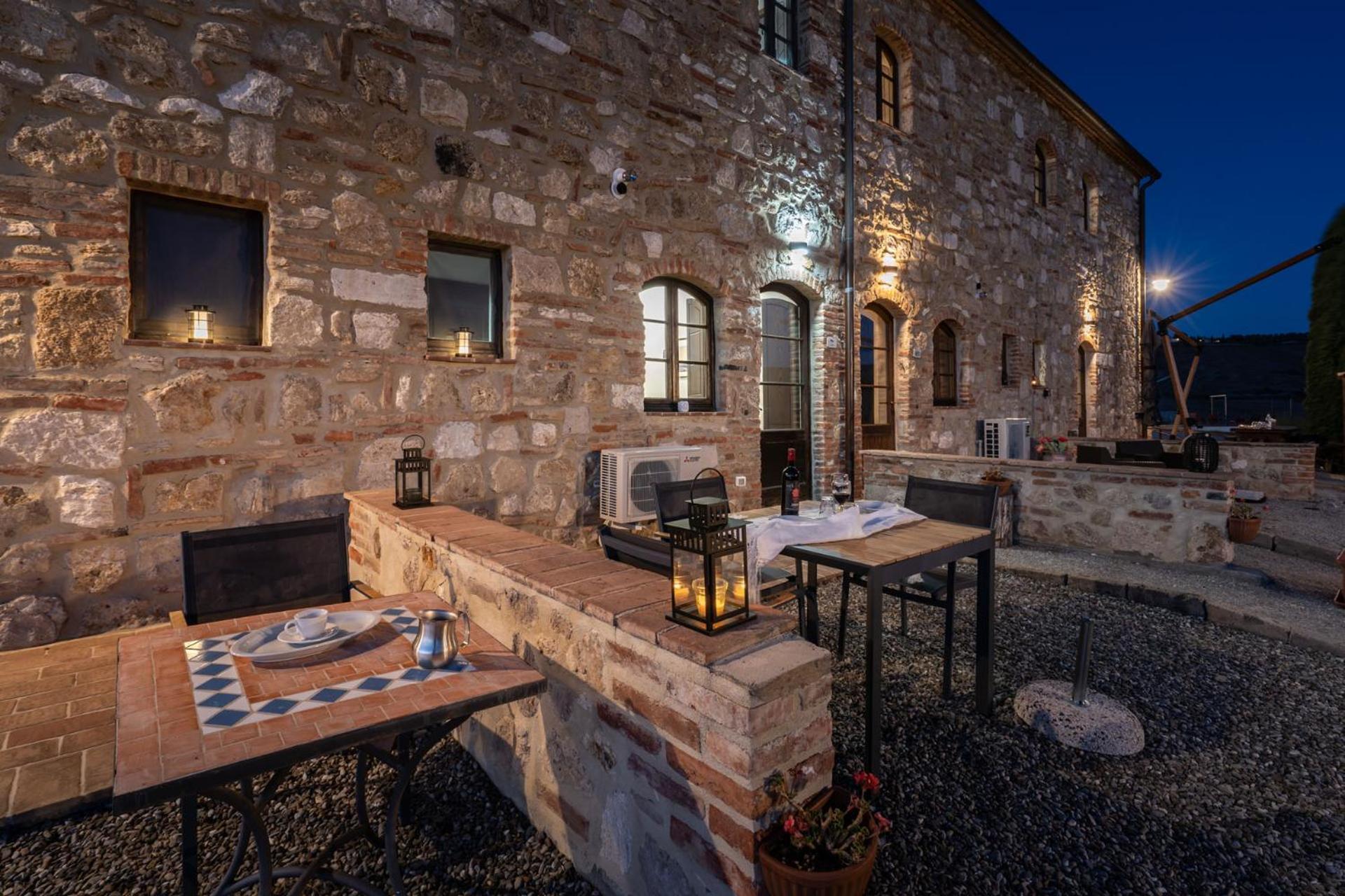 Podere Fossaccio Casa Pino Asciano Ngoại thất bức ảnh